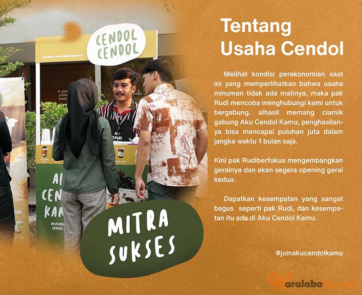 Franchise Peluang Usaha Minuman Cendol | Aku Cendol Kamu