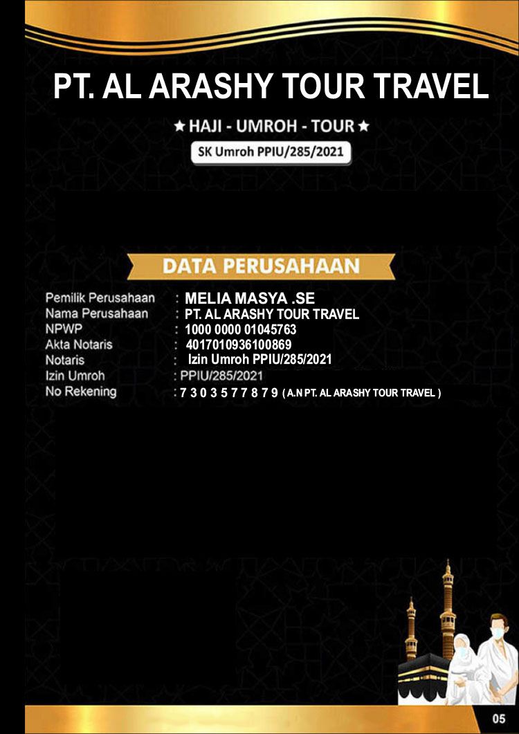 Peluang Bisnis Agen Umroh Al Arashy Tour & Travel