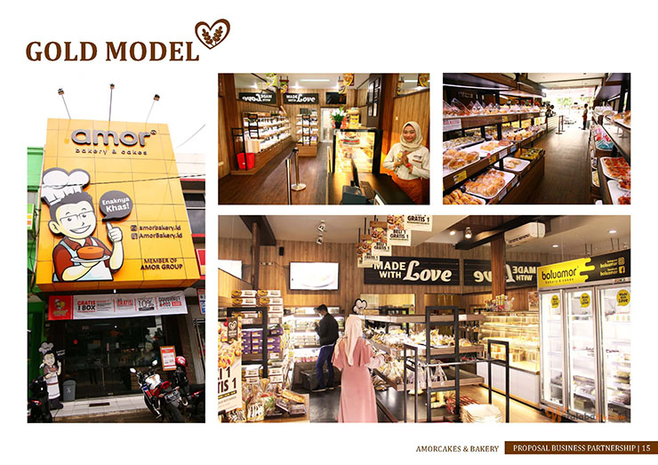 Franchise AMOR CAKES | Peluang Bisnis Roti Bakery | Toko Roti - Waralaba Ku