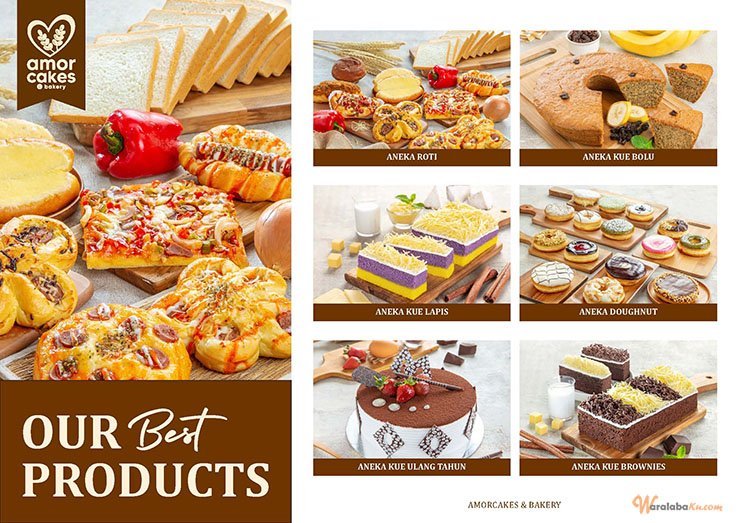 Franchise Peluang Usaha Makanan | Toko Roti | Roti Bakery - AMOR CAKES