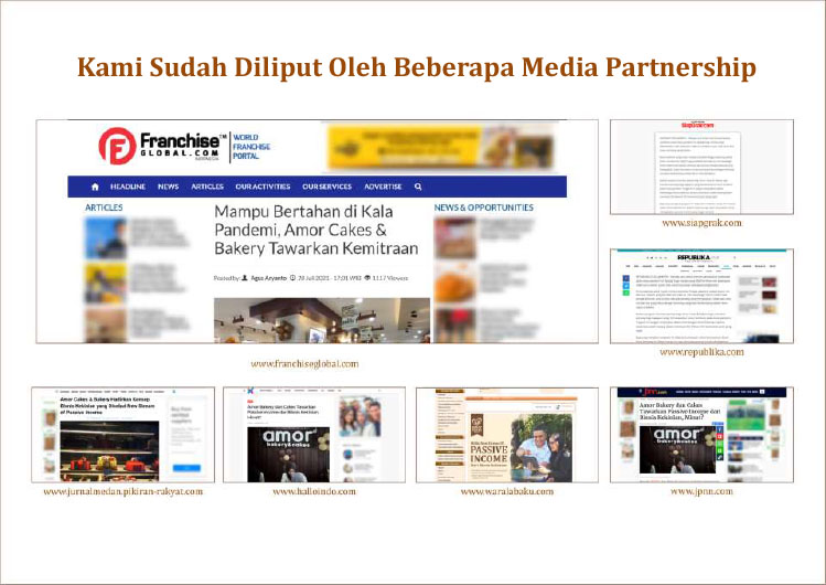 Kemitraan / Peluang Bisnis Autopilot Bakery, Toko Roti & Kue Amor Cakes
