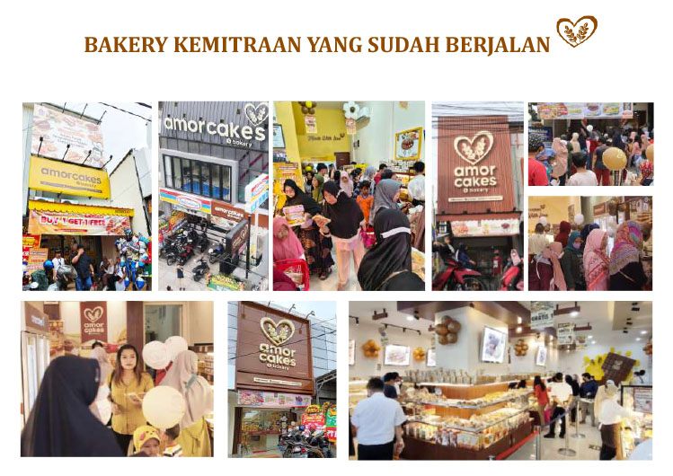 Kemitraan / Peluang Bisnis Autopilot Bakery, Toko Roti & Kue Amor Cakes