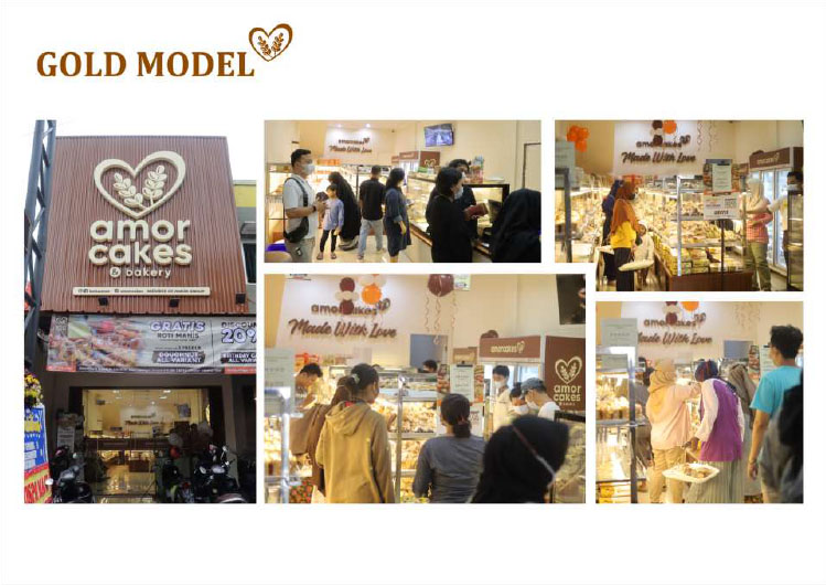 Kemitraan / Peluang Bisnis Autopilot Bakery, Toko Roti & Kue Amor Cakes