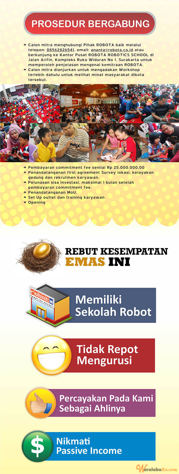 Franchise Peluang Usaha Robota Robotics School