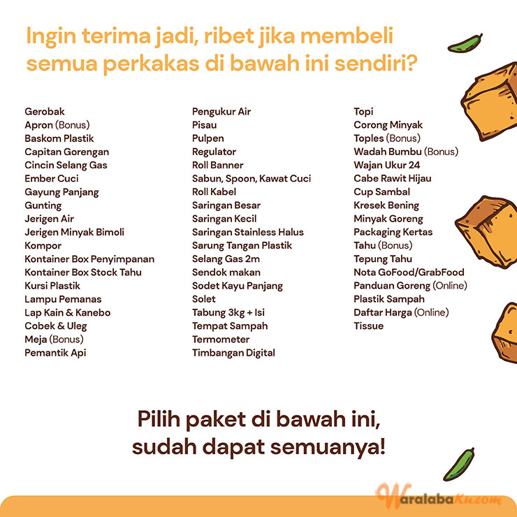 Franchise Peluang Bisnis Tahu Goreng Crispy