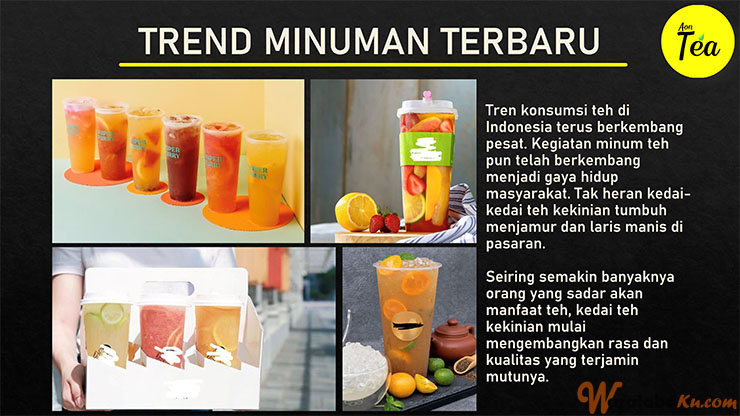 Franchise Peluang Usaha Minuman Teh