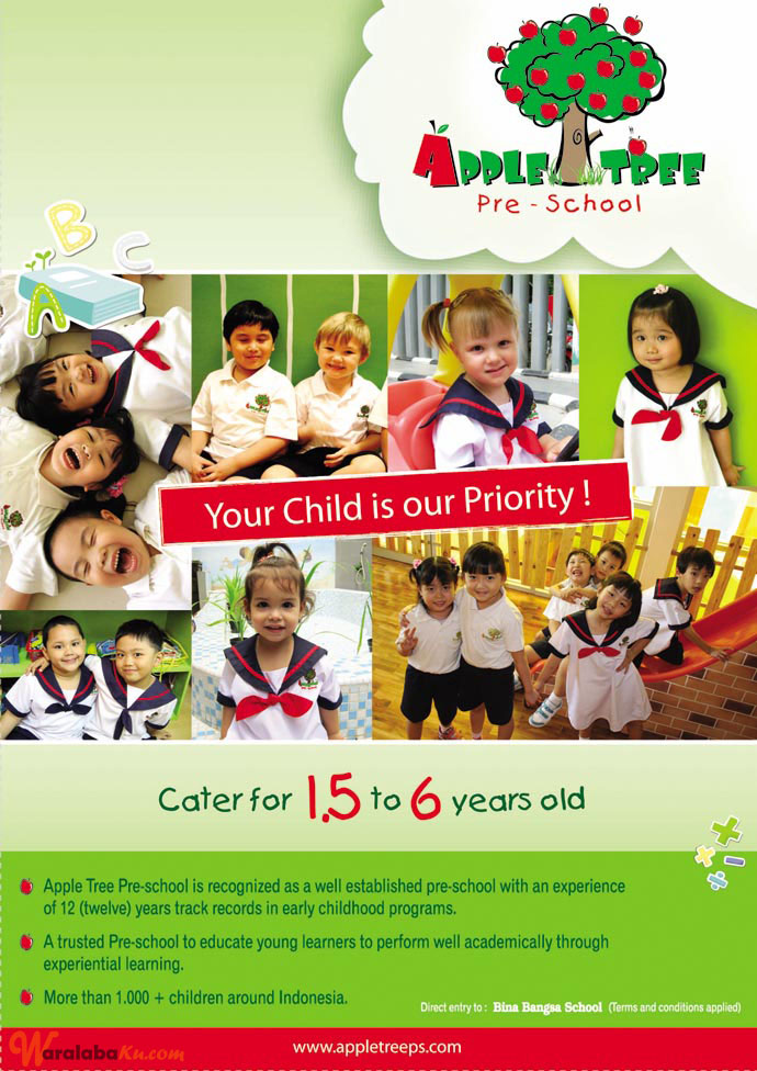 Franchise Peluang Usaha Apple Tree Pre-school