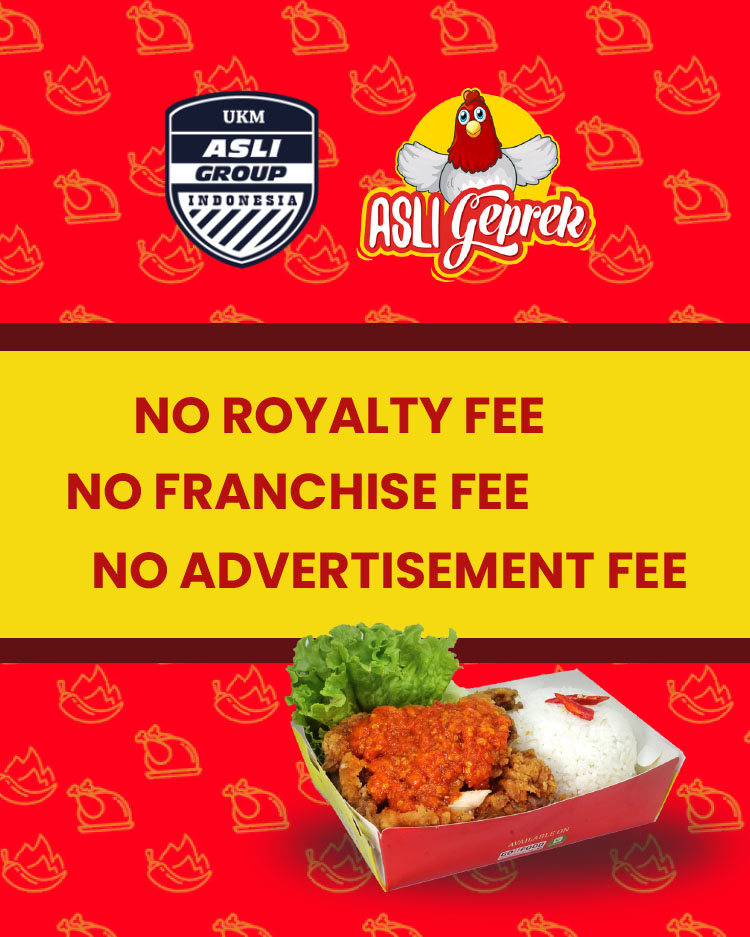 Kemitraan / Peluang Bisnis Restoran Fast Food Asli Geprek