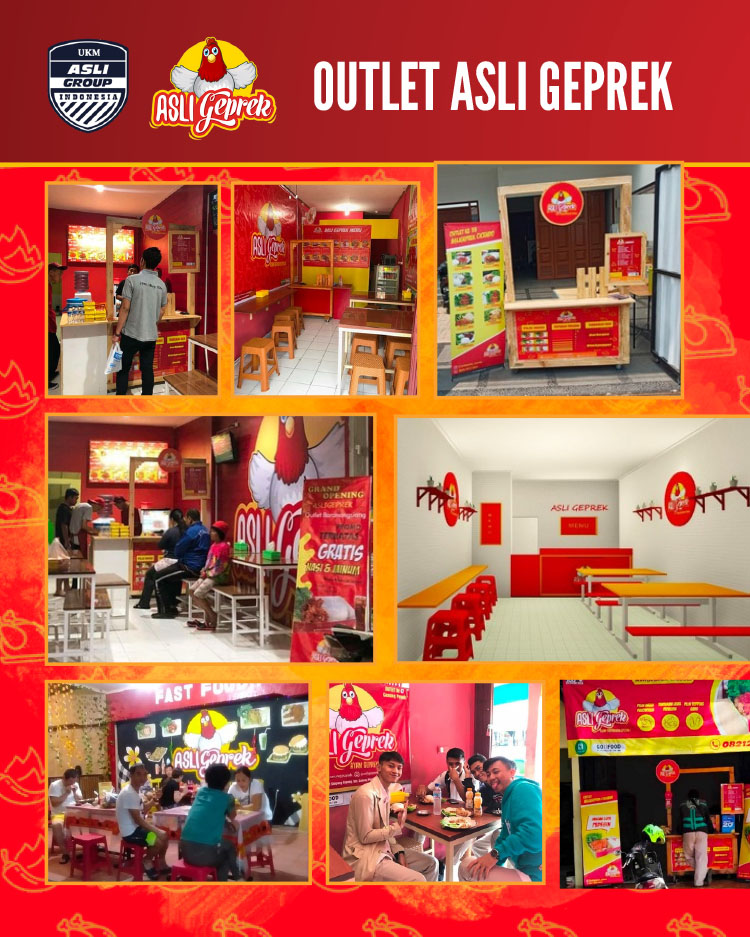 Kemitraan / Peluang Bisnis Restoran Fast Food Asli Geprek