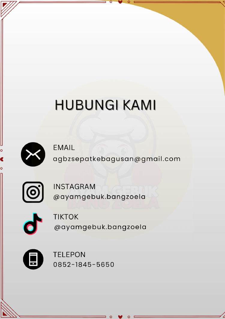 Kemitraan / Peluang Bisnis Autopilot Ayam Geprek & Penyet Ayam Gebuk Bang Zoela