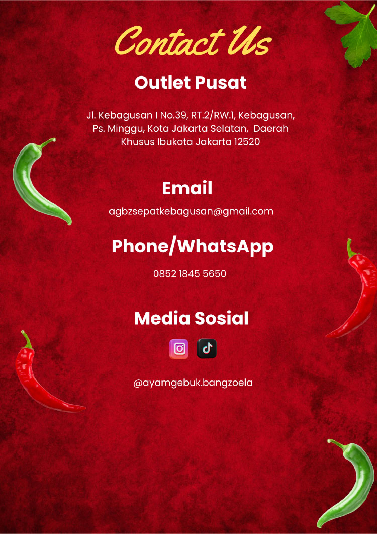 Kemitraan / Peluang Bisnis Autopilot Ayam Geprek & Penyet Ayam Gebuk Bang Zoela