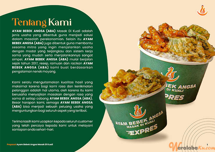 Franchise Peluang Usaha Ayam Bebek Angsa