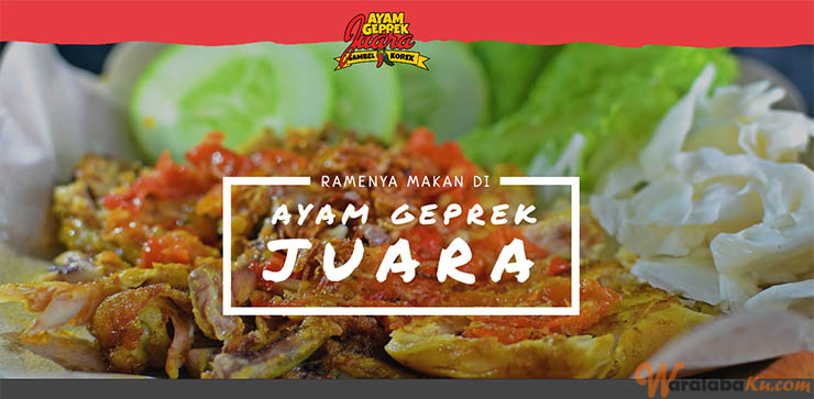 Franchise Peluang Usaha Ayam Geprek Juara