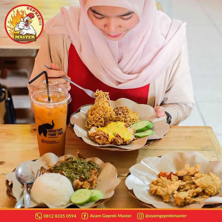 Franchise Ayam Geprek Master ~ Peluang Bisnis Ayam Geprek & Thai Tea