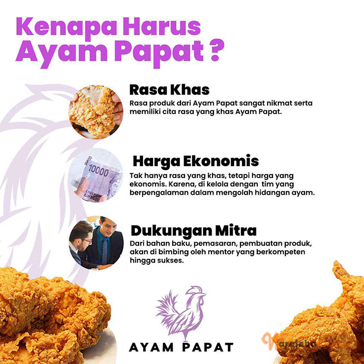 Peluang Usaha Bisnis Makanan Fast Food - AYAM PAPAT