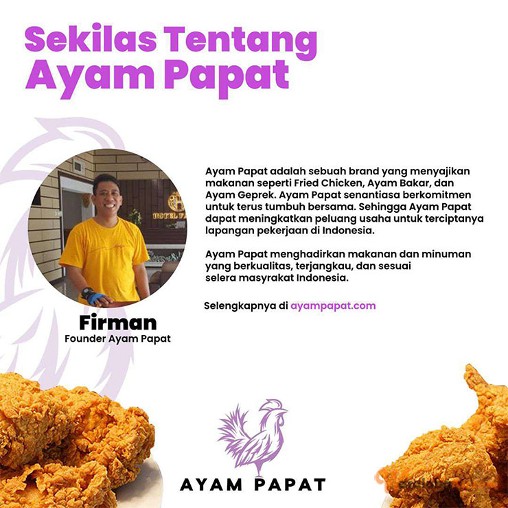 Peluang Usaha Bisnis Makanan Fast Food - AYAM PAPAT