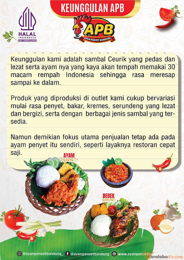 Franchise Peluang Bisnis Ayam Penyet | Bebek Goreng | Ayam Penyet Bandung