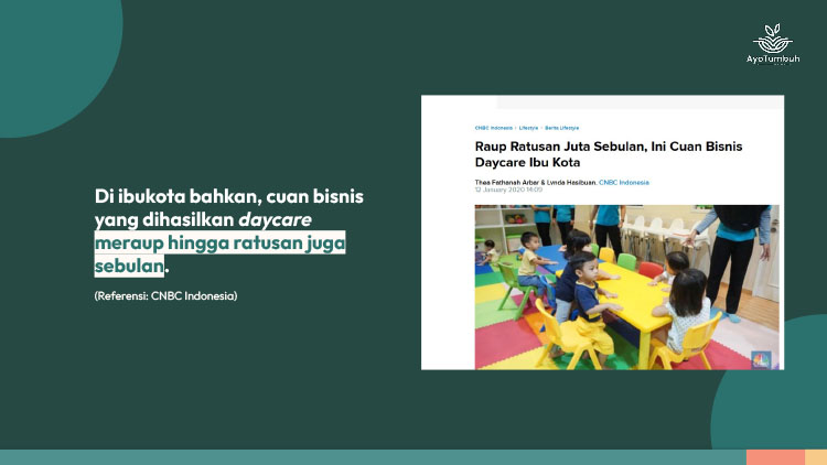 Kemitraan Peluang Bisnis Pendidikan Anak PAUD, Playgroup, TK, Daycare