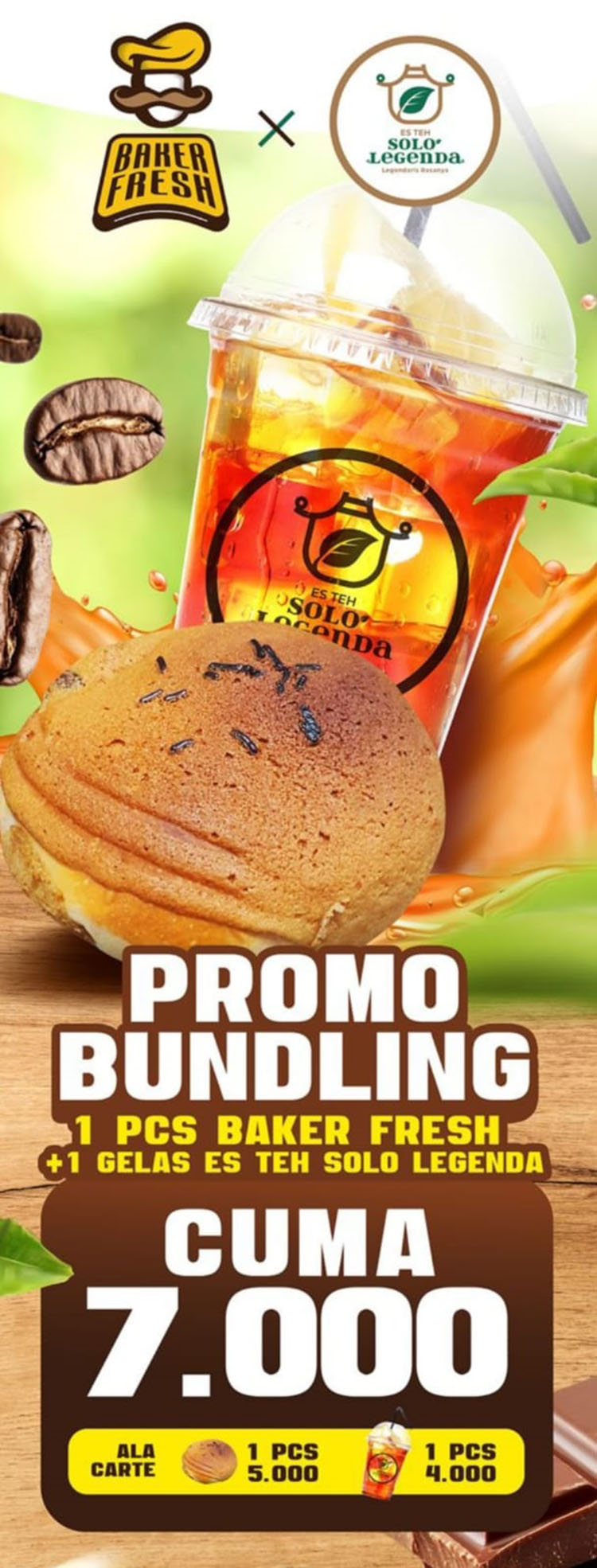 Kemitraan / Peluang Bisnis Roti Kopi Modal Kecil Baker Fresh