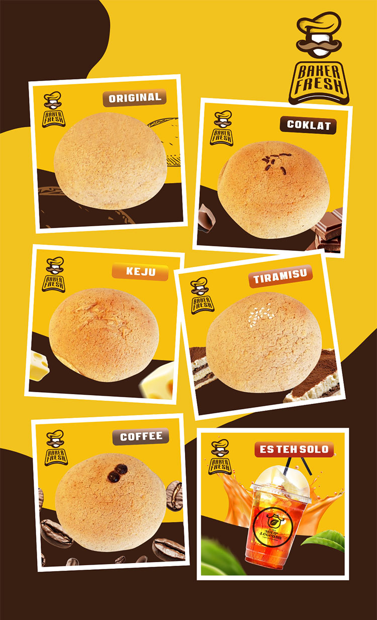 Kemitraan / Peluang Bisnis Roti Kopi Modal Kecil Baker Fresh