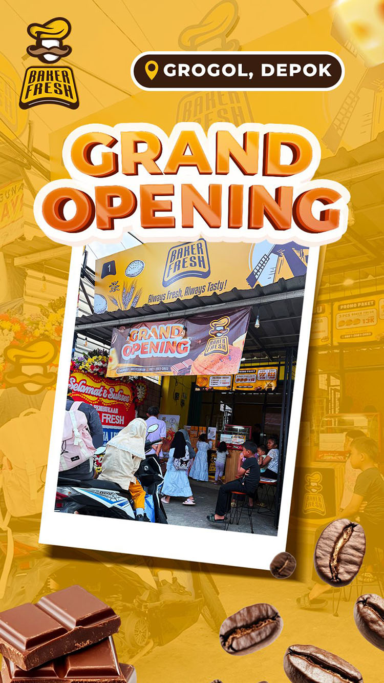 Kemitraan / Peluang Bisnis Roti Kopi Modal Kecil Baker Fresh