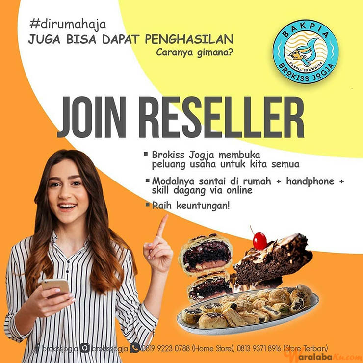 Franchise Peluang Usaha Makanan Bakpia Bro Kiss Jogja