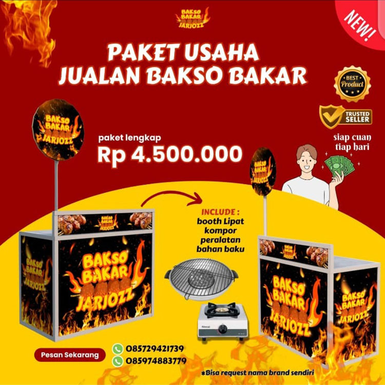 Kemitraan Peluang Bisnis Bakso Sosis Bakar Modal Kecil Jarjozz