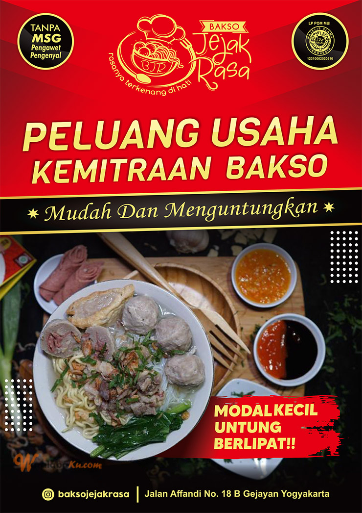 Peluang Bisnis Makanan Bakso Jejak Rasa