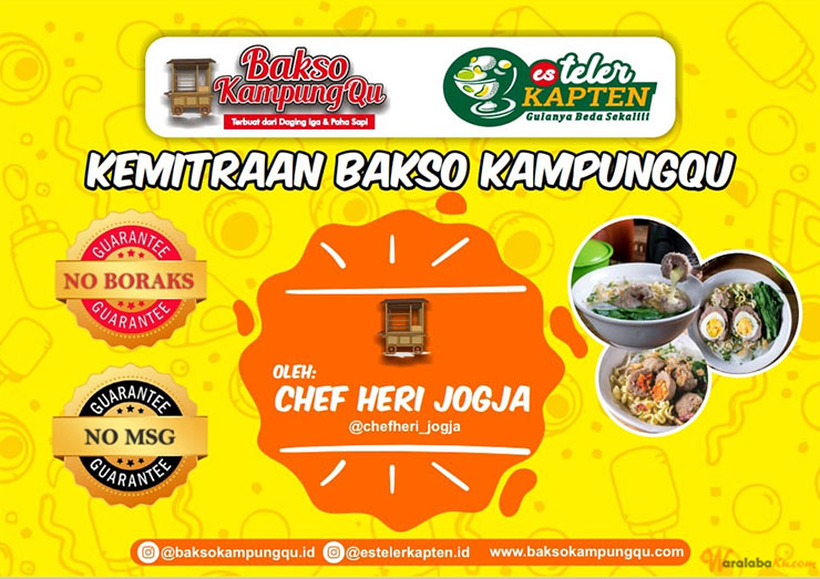 Franchise Bakso KampungQu Peluang Bisnis Bakso Gerobakan Franchise Bakso KampungQu Peluang Bisnis Bakso Gerobakan