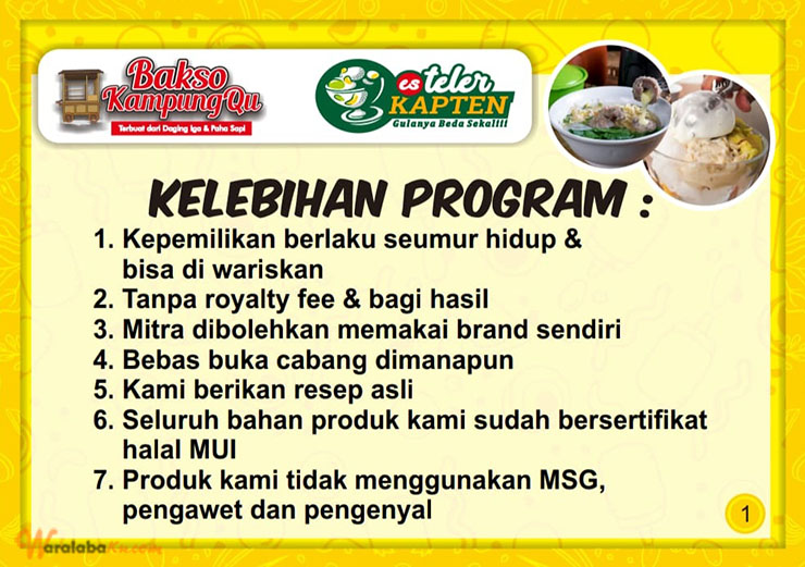 Franchise Bakso KampungQu Peluang Bisnis Bakso Gerobakan Franchise Bakso KampungQu Peluang Bisnis Bakso Gerobakan