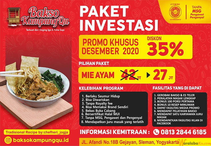 Franchise Bakso KampungQu Peluang Bisnis Bakso Gerobakan Franchise Bakso KampungQu Peluang Bisnis Bakso Gerobakan