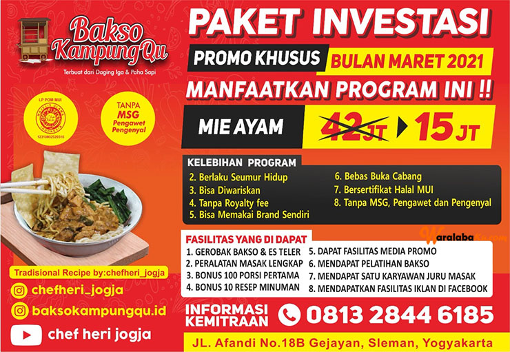 Franchise Bakso KampungQu Peluang Bisnis Bakso Gerobakan Franchise Bakso KampungQu Peluang Bisnis Bakso Gerobakan