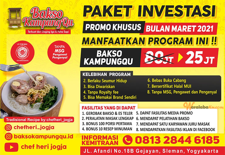 Franchise Bakso KampungQu Peluang Bisnis Bakso Gerobakan Franchise Bakso KampungQu Peluang Bisnis Bakso Gerobakan