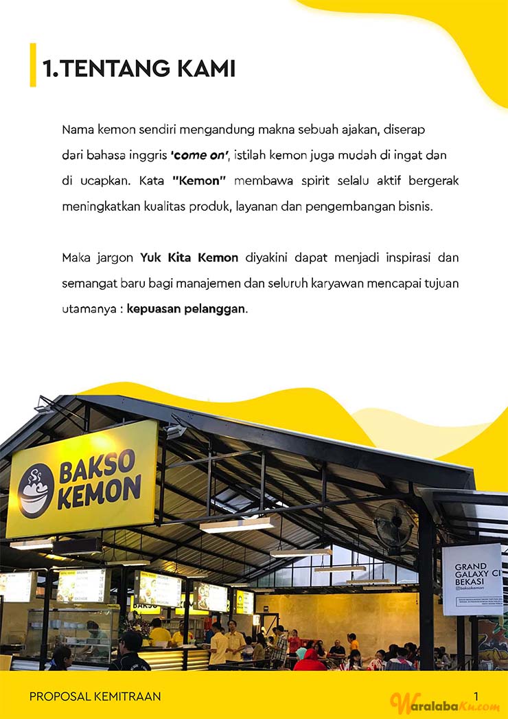 Franchise Peluang Usaha Bakso Kemon