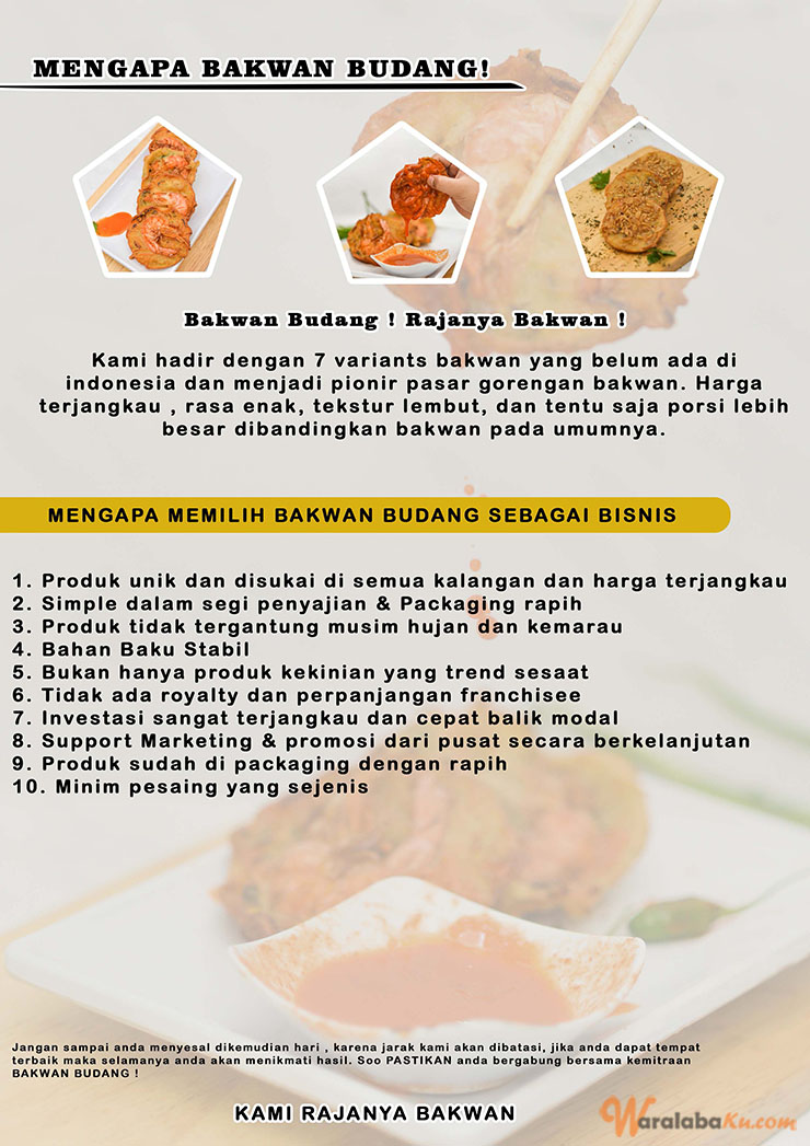 Franchise Peluang Usaha Makanan | Bakwan Budang