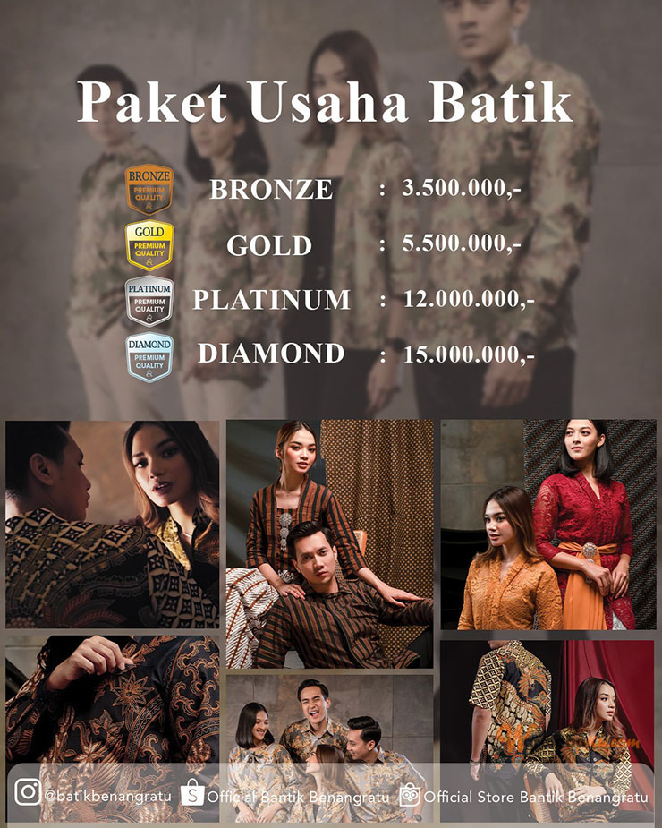 Reseller Fashion Baju Batik Benang Ratu