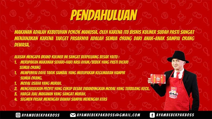 Franchise Ayam Bebek Pak Boss Peluang Bisnis Restoran
