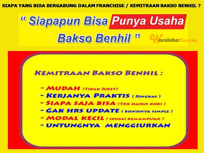 Franchise Peluang Usaha Bakso Benhil