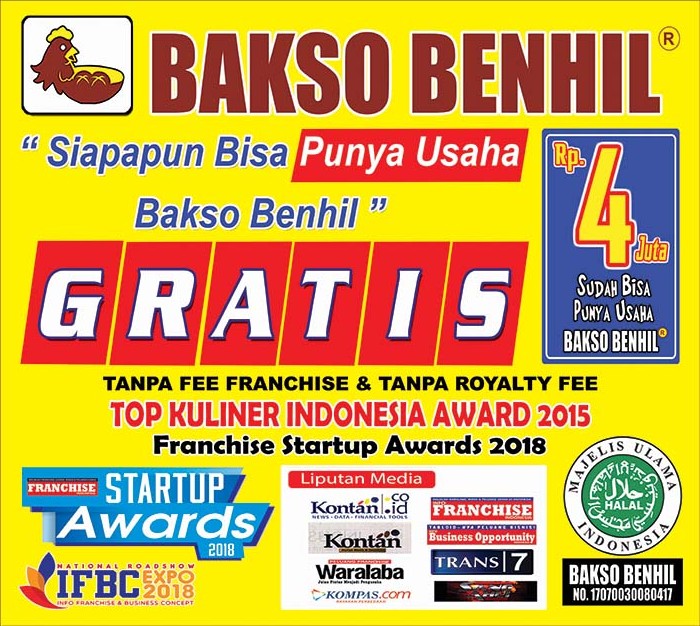 Franchise Peluang Usaha Bakso Benhil