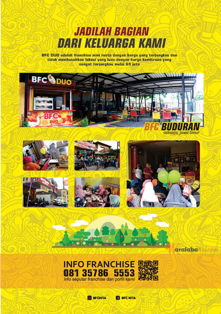 Franchise BFC Duo ~ Peluang Bisnis Resto Fried Chicken Geprek Fast Food