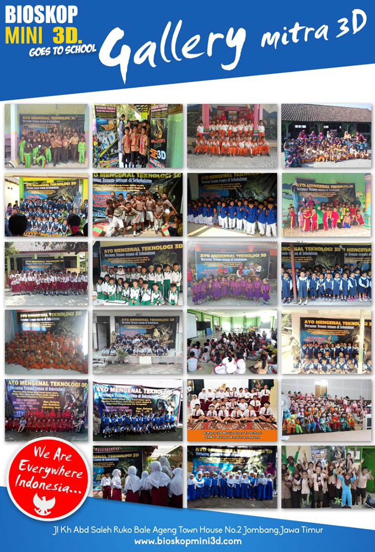 Franchise Peluang Usaha Bioskop Mini 3D goes to School