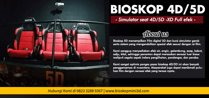 Franchise Peluang Usaha Bioskop Mini 3D goes to School