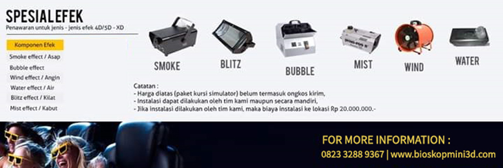 Franchise Peluang Usaha Bioskop Mini 3D goes to School