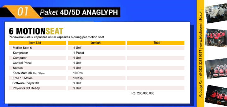 Franchise Peluang Usaha Bioskop Mini 3D goes to School