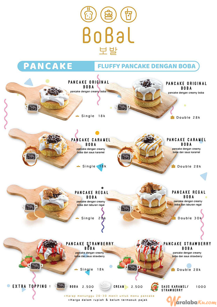 Franchise Peluang Bisnis Souffle Pancake & Boba Bubble Drink ~ BOBAL