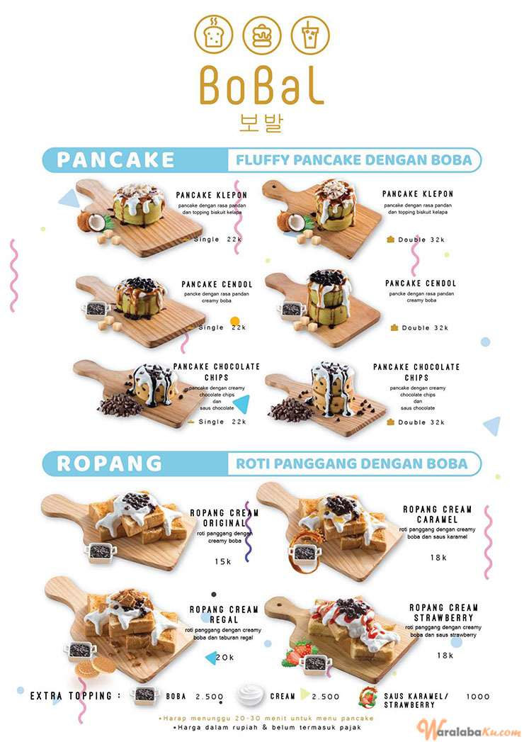 Franchise Peluang Bisnis Souffle Pancake & Boba Bubble Drink ~ BOBAL