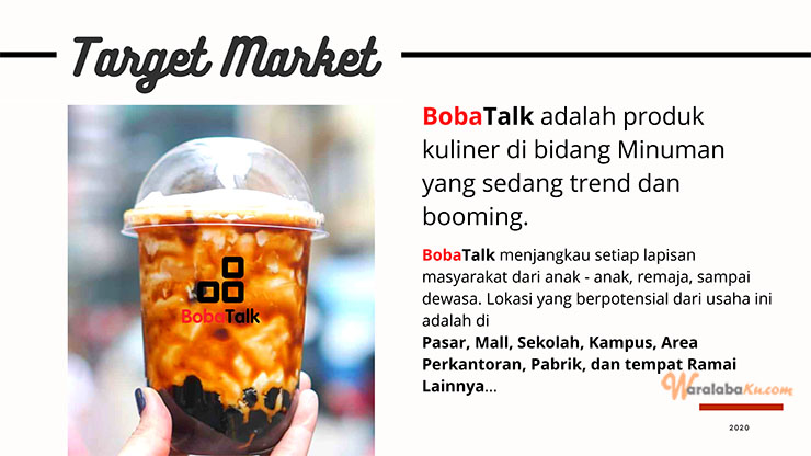 Franchise Peluang Usaha Minuman Boba - BOBATALK