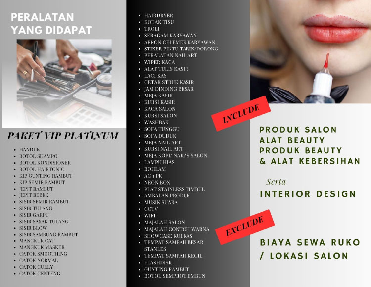 Kemitraan / Peluang Bisnis Salon & Pusat Kecantikan Bos Hairdesign & Beauty Kemitraan / Peluang Bisnis Salon & Pusat Kecantikan Bos Hairdesign & Beauty