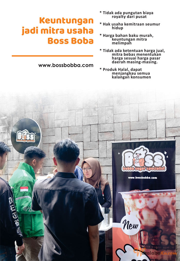 Franchise Peluang Usaha Minuman Boss Bobba