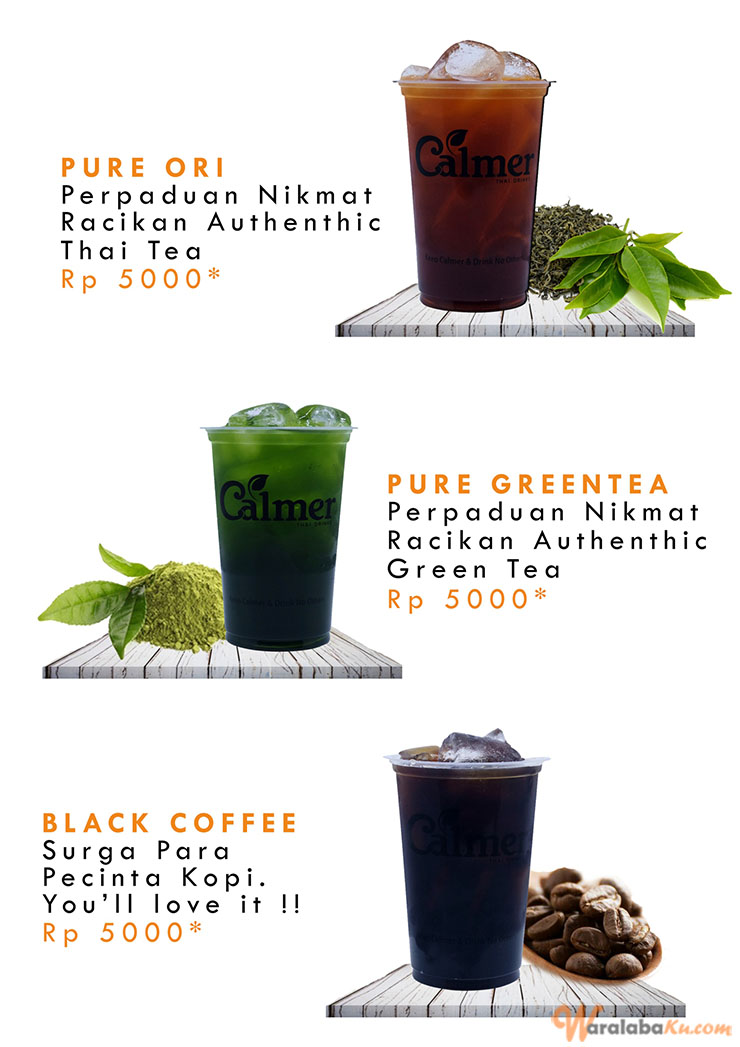 Franchise Peluang Usaha Minuman Teh | CALMER THAI DRINK